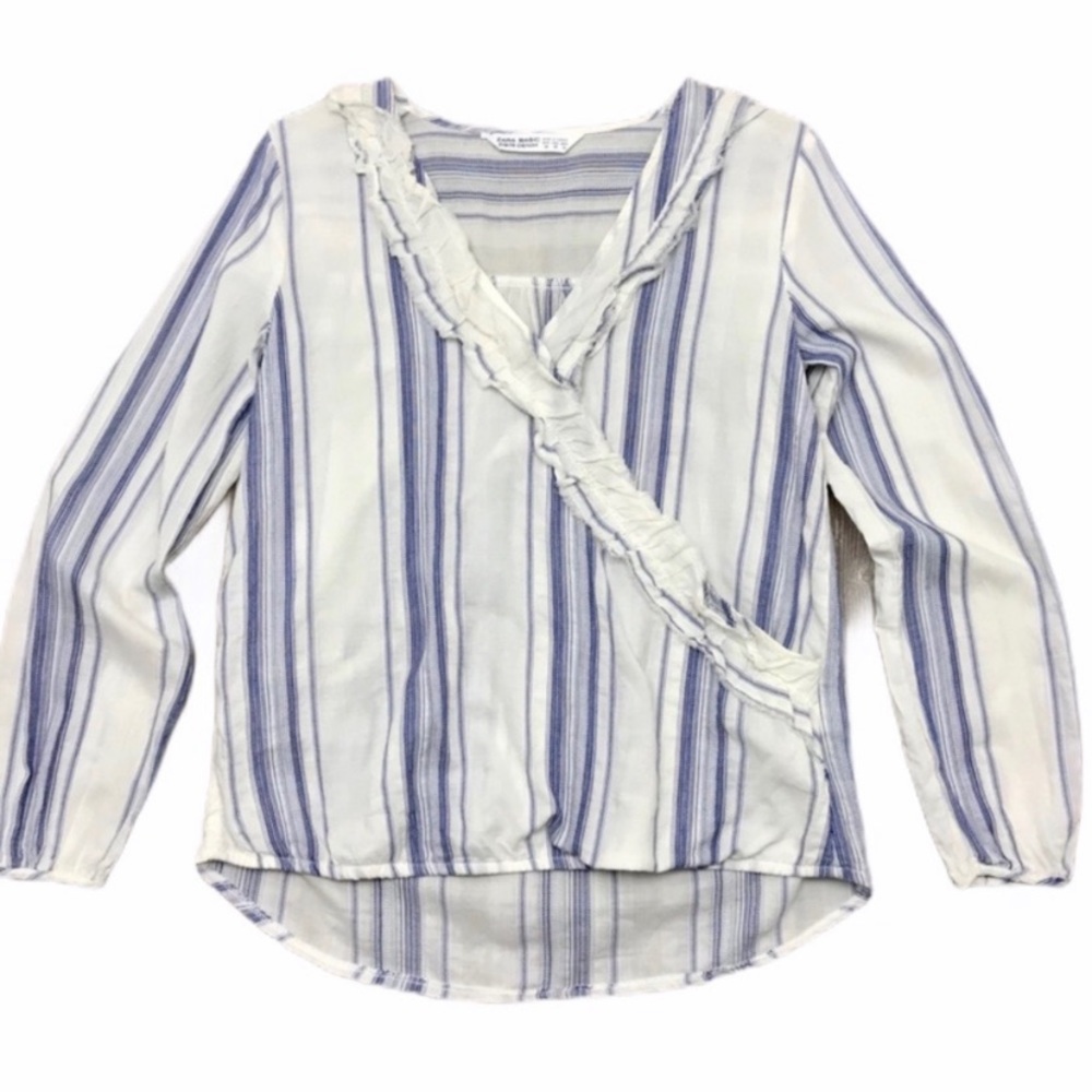 Zara striped Top SZ XS